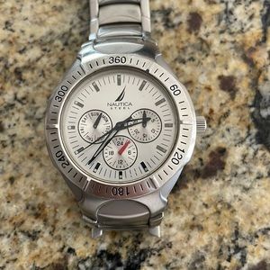 Nautica steel watch Men’s. Great condition.